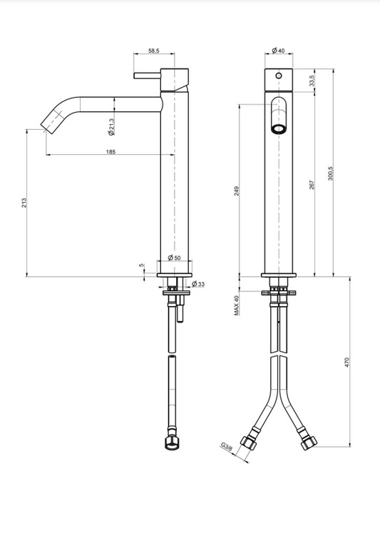 Смесител за умивалник