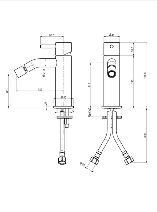 Смесител за биде