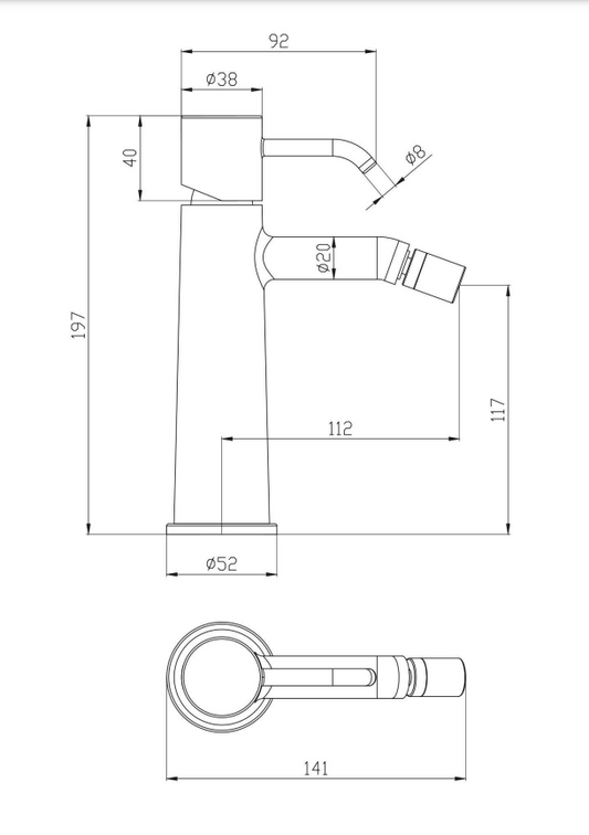 Смесител за биде