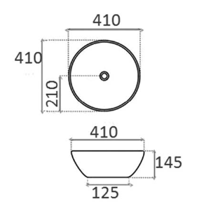 Countertop sink