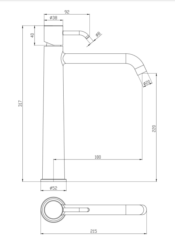 Смесител за умивалник