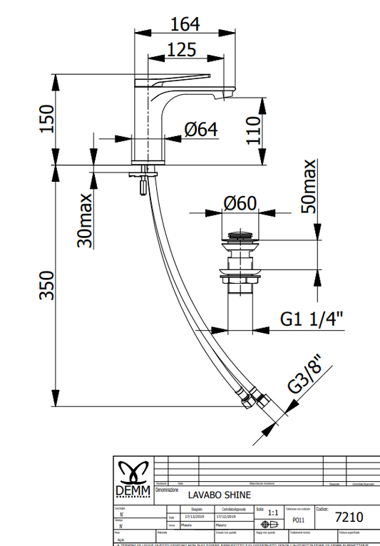 Смесител за умивалник