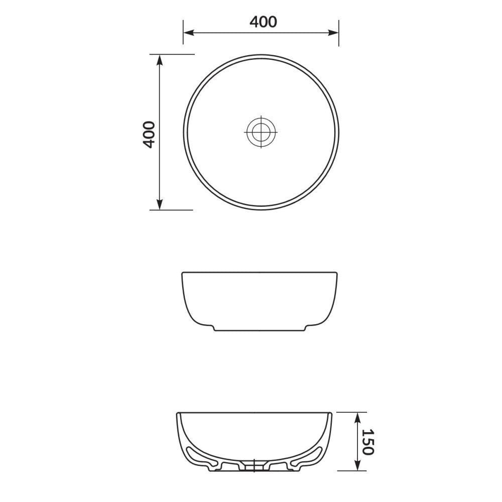 Countertop sink