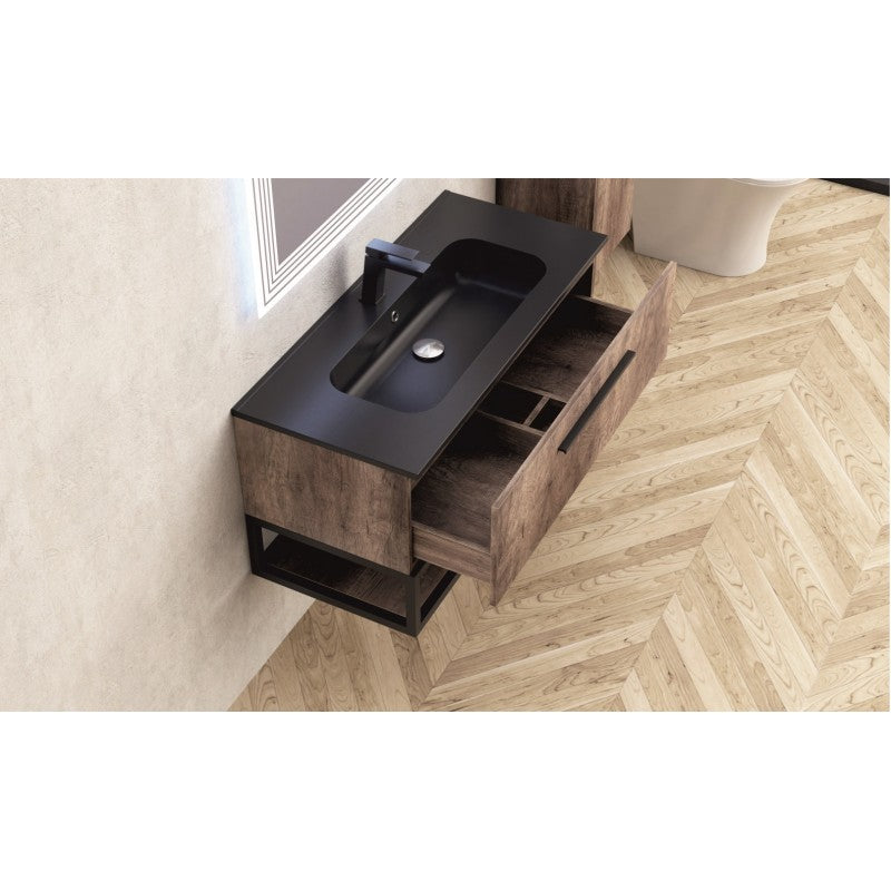 Конзолен шкаф за баня ICP 10050WOODEN