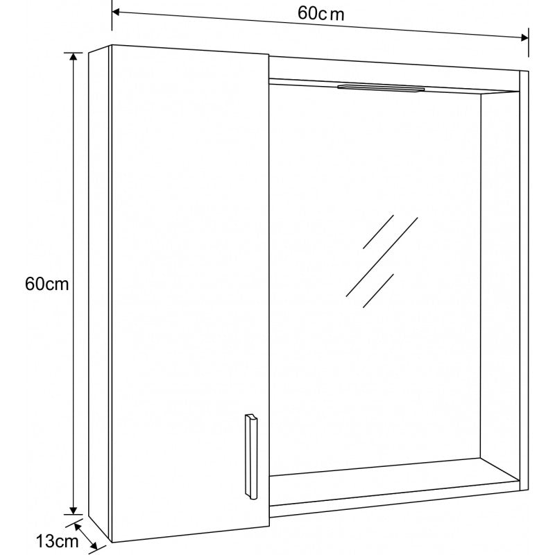 Mirror cabinets » ICMC 1013-60