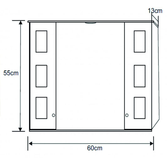 Огледални шкафове » ICMC 1043 60