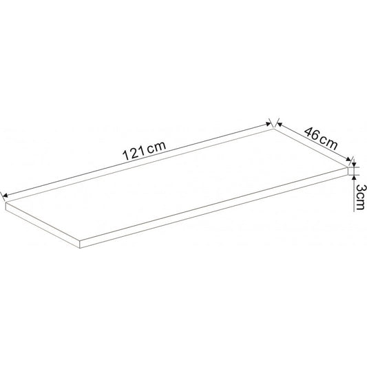Bathroom countertop ICP 12146-1