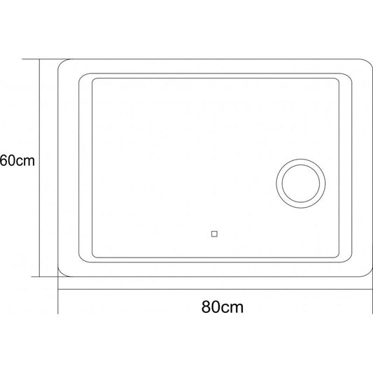 Огледала с вградено осветление » ICL 1596
