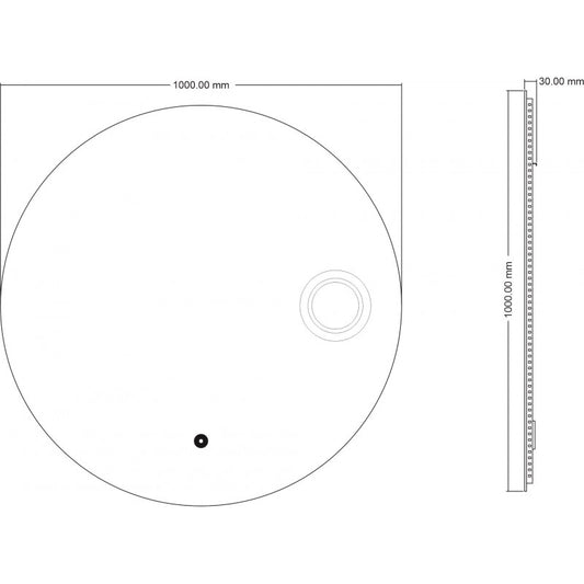 Огледала с вградено осветление » ICL 1807