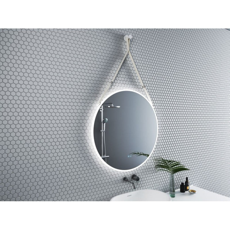 MESSINA MIRROR LED D800 1909WHITE