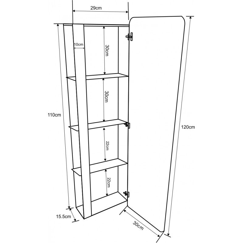 Bathroom column ICP 3017