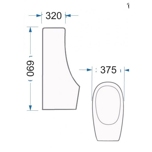 Писоар ICC 3732