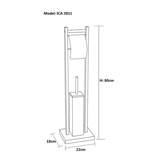 Bathroom accessory ICA 3811C