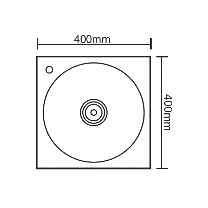 Countertop sink