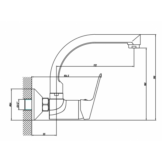 Смесител LINNI ICF 5108152 7313