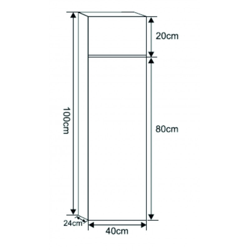 Bathroom column ICP 4024-2