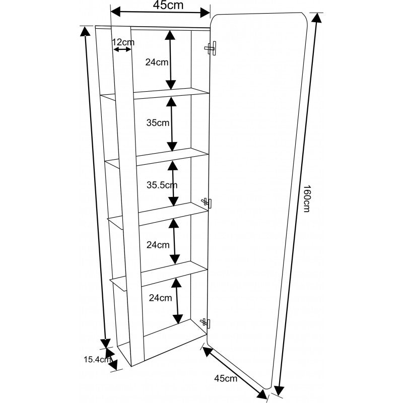 Bathroom column ICP 4517