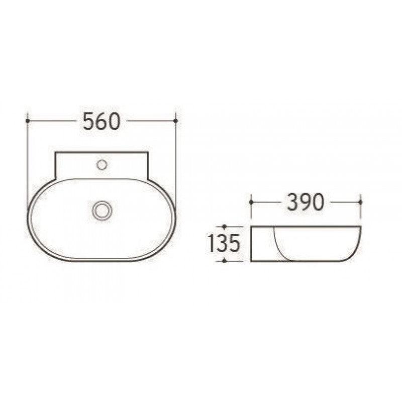 Countertop sink