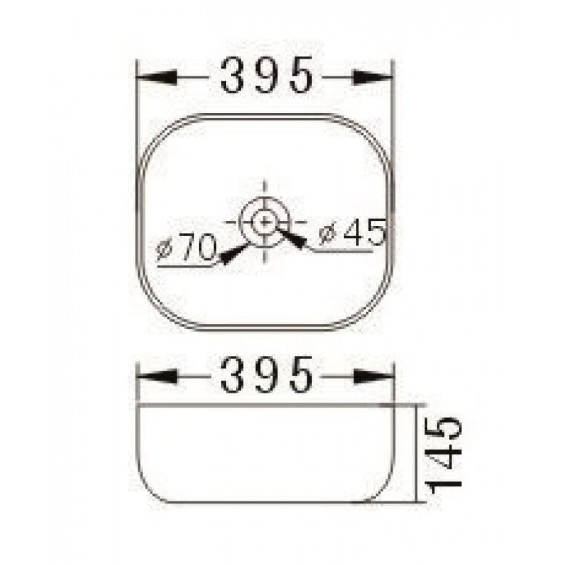 Countertop sink