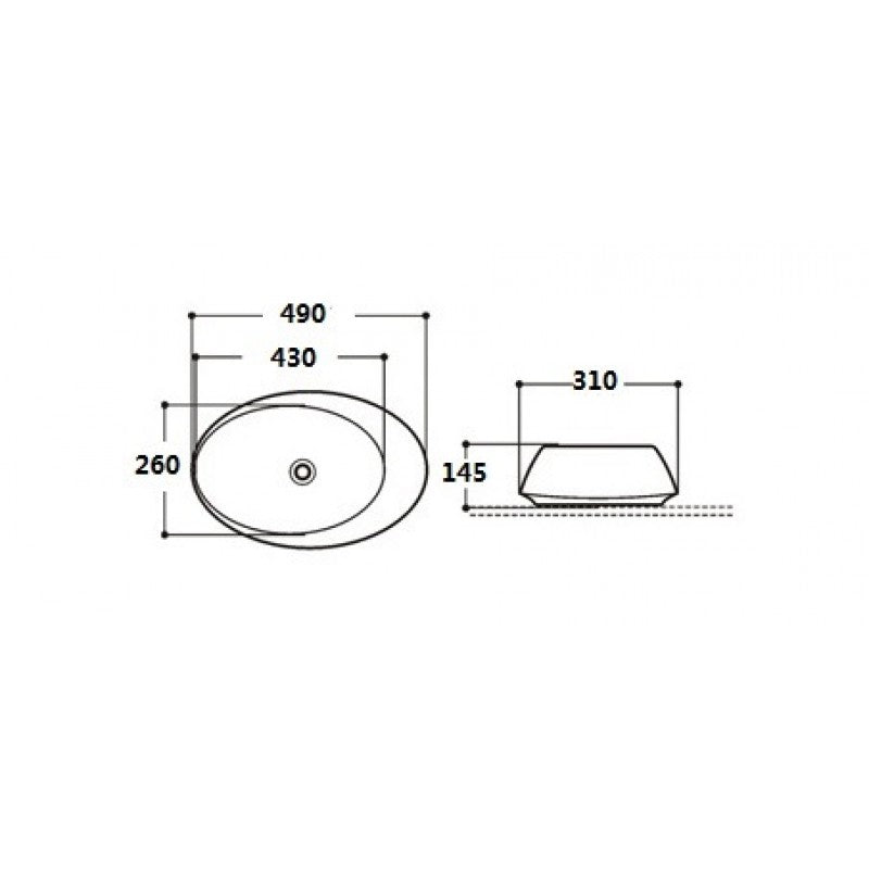 Countertop sink