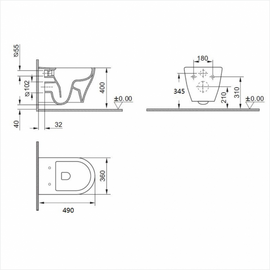 Countertop sink