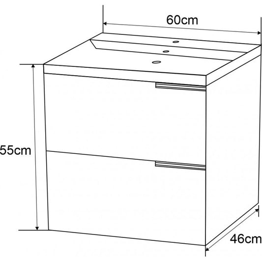 Console bathroom cabinet ICP 5935