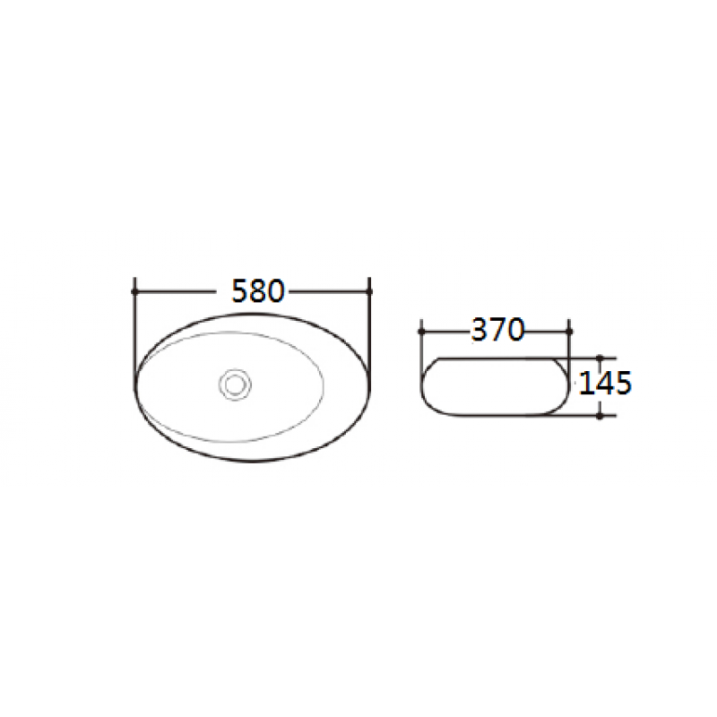 Countertop sink