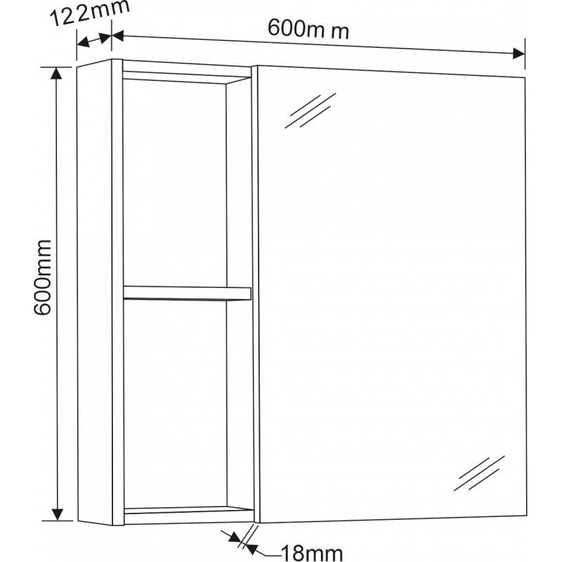 Mirror cabinets » ICMC 6014-60