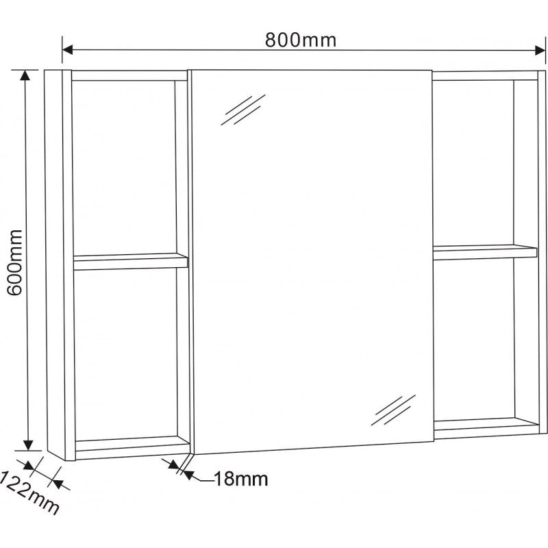 Mirror cabinets » ICMC 6014-80
