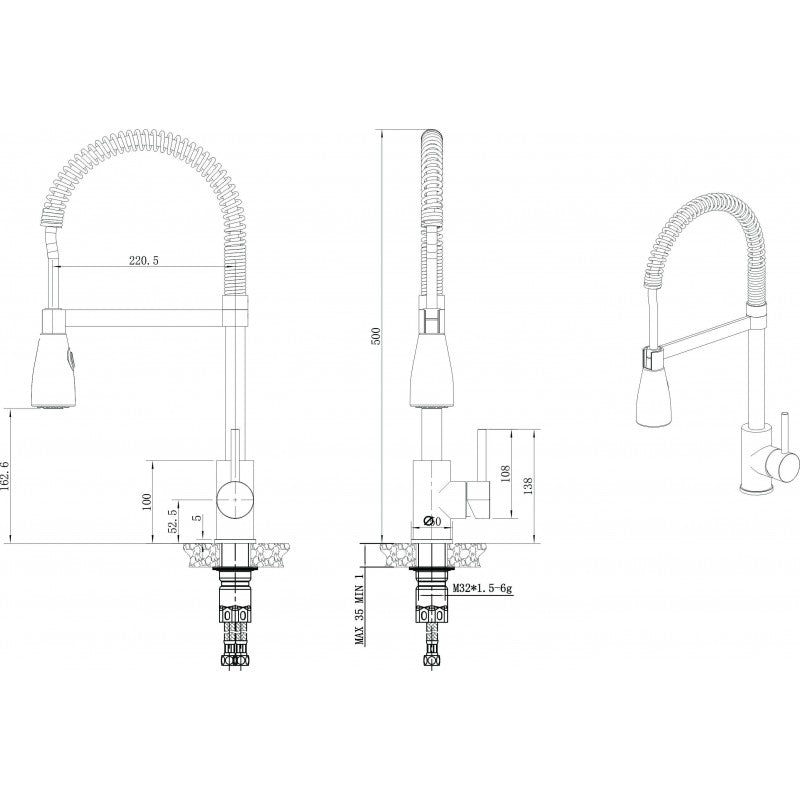 Countertop sink