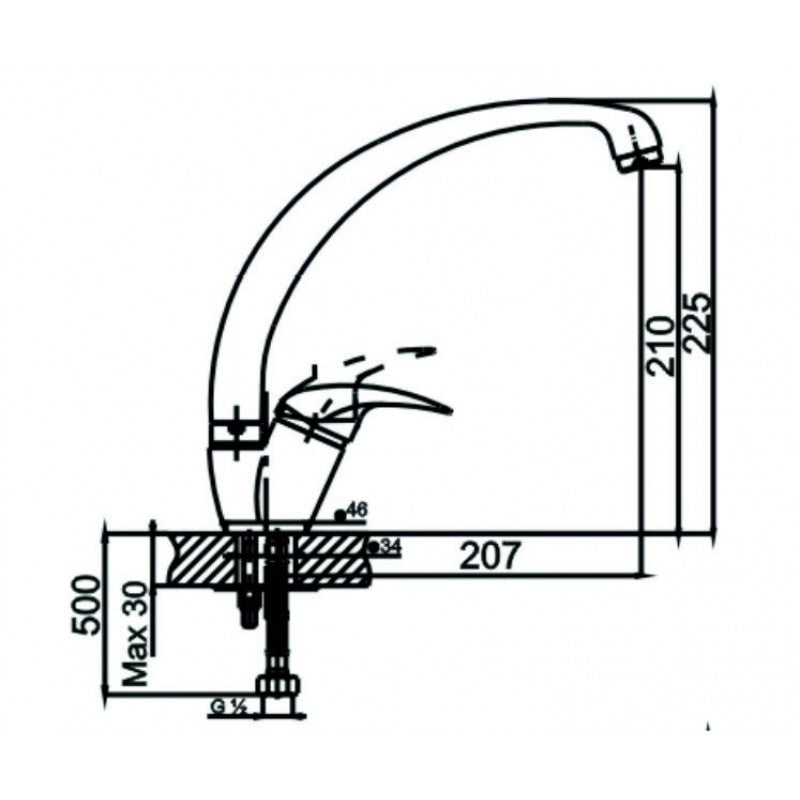 Countertop sink
