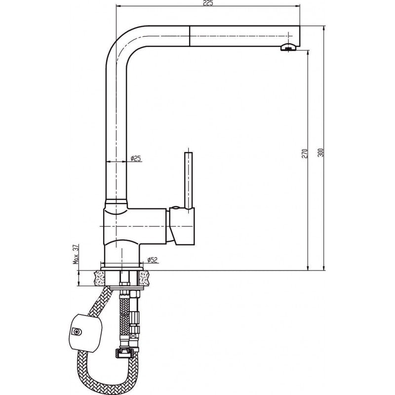 Countertop sink