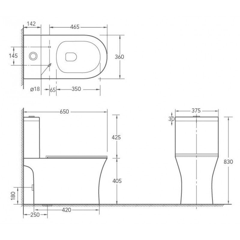 Countertop sink