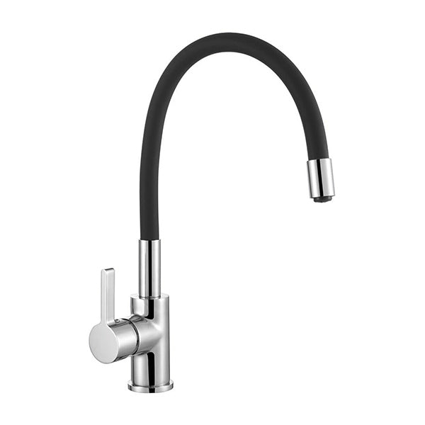 Смесител за кухня DEMM 8084N, хром, черен
