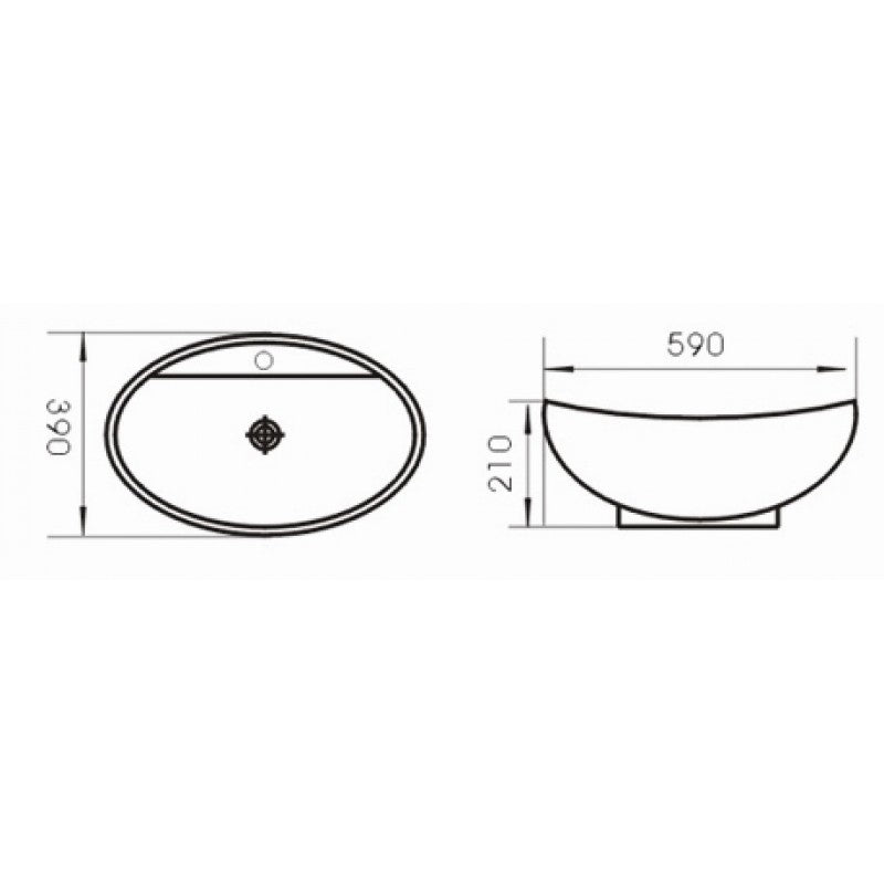 Countertop sink