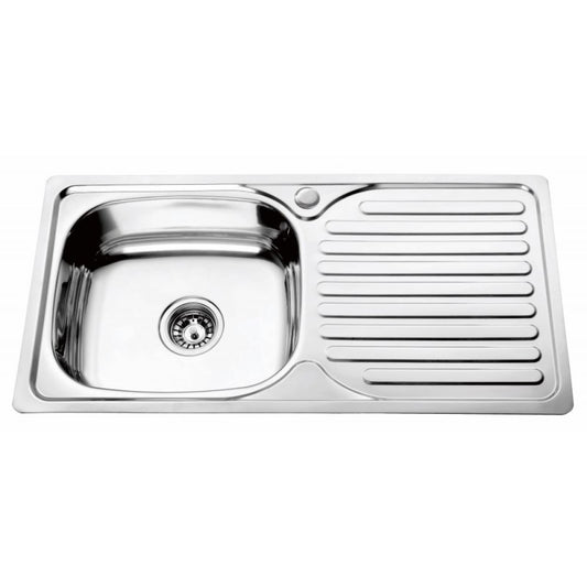 Мивка от неръждаема стомана 7843R ТЕМПИКО