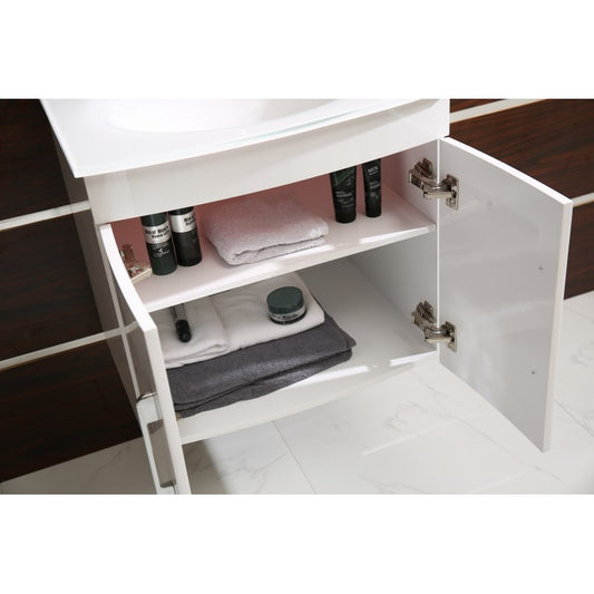 Конзолен шкаф за баня ICP 6092 W "КАЯ"