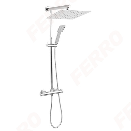 Душ система FERRO Trevi NP75SQ-TRV7U - хром