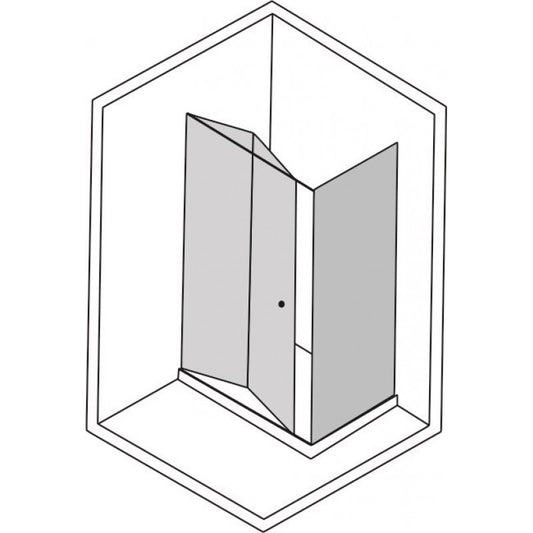 Душ кабина ICS 80/20 + ICS 100T