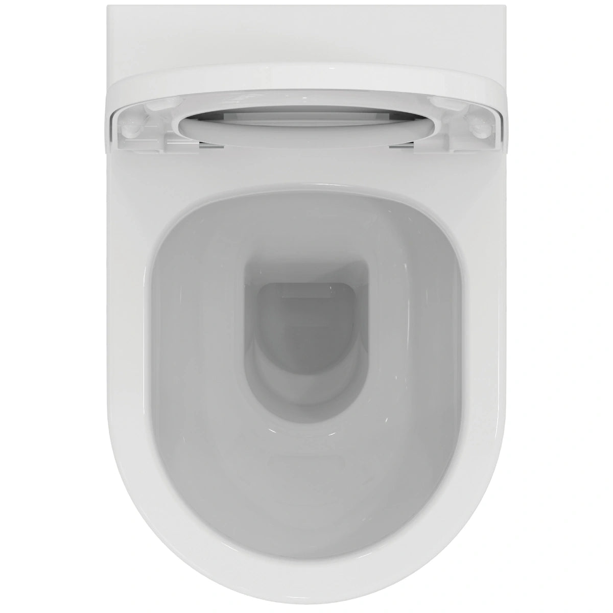 Структура за вграждане с бутон по избор!, конзолна тоалетна чиния Rimless седалка и капак с плавно затваряне, бял IDEAL STANDARD PROSYS 120 P/ELLISSE