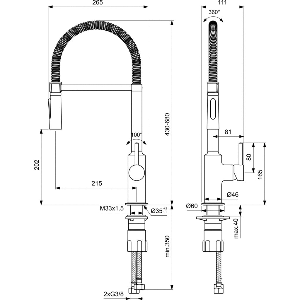 Countertop sink