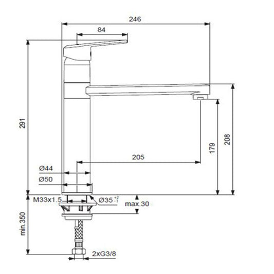 Смесител за кухня VIDIMA SEVAL BC393AA