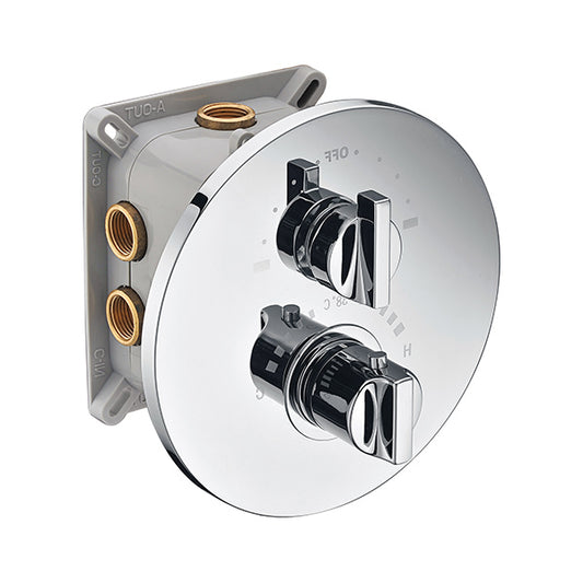 3-пътен термостатен смесител