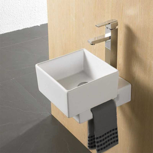 Конзола за мивка върху плот