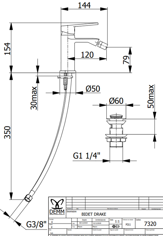 Смесител за биде