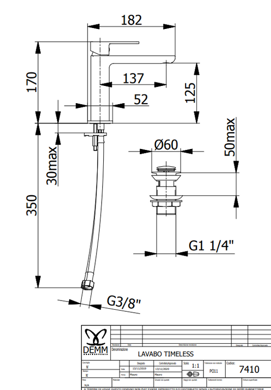 Смесител за умивалник