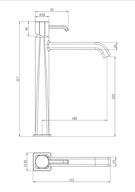 Смесител за умивалник