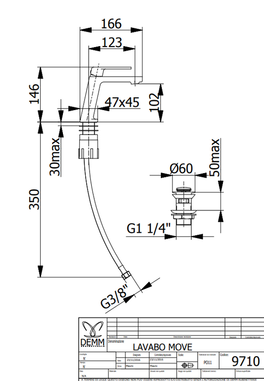 Смесител за умивалник