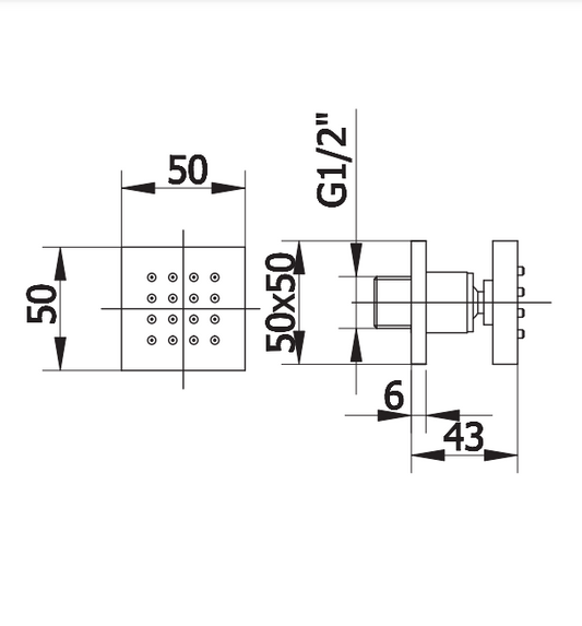Хидромасажна дюза