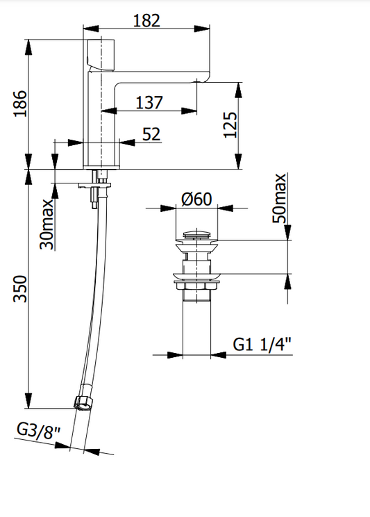 Смесител за умивалник